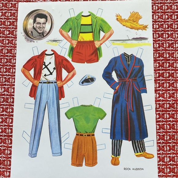 Vintage 1957 Original 1957 2 uncut Mint paper dolls - Picture 4 of 8